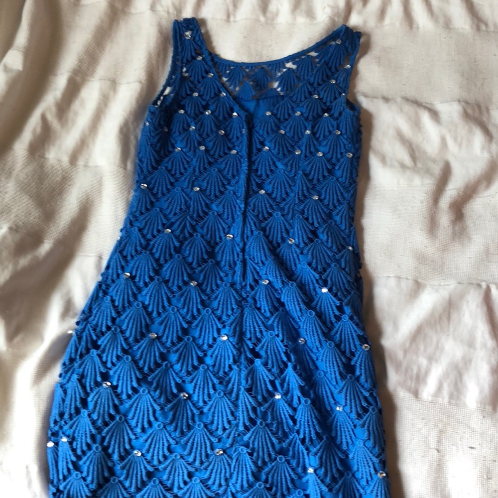 Lilly Pulitzer Blue Shell Dress - Picture 3 of 4